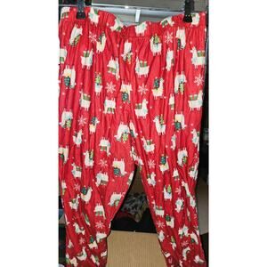 Wondershop Holiday Llama Pajama Pants